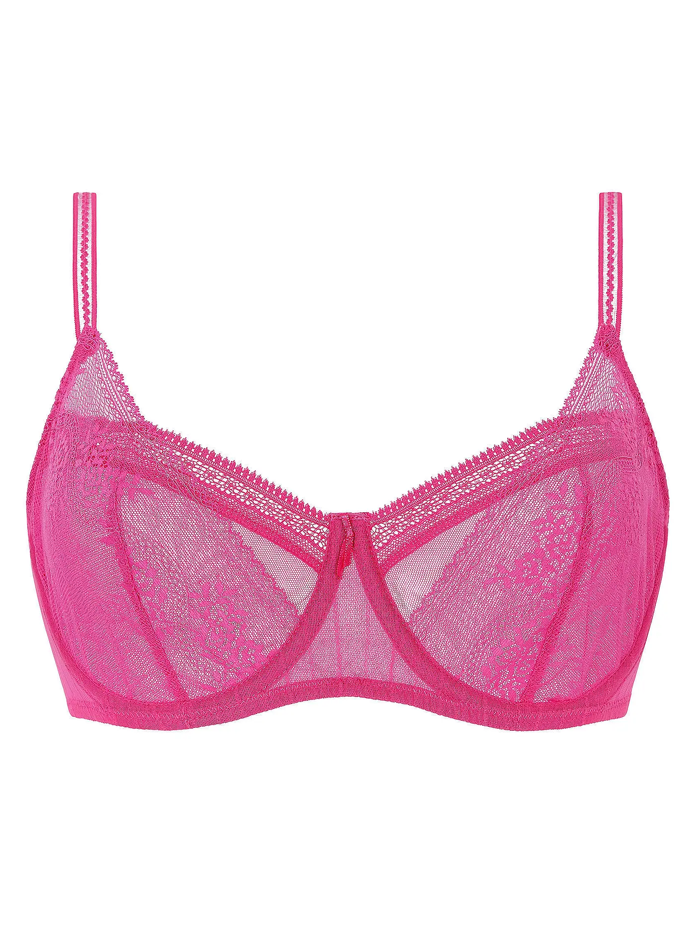 PASSIONATA | BH mit Bügel  Maddie weiss | pink